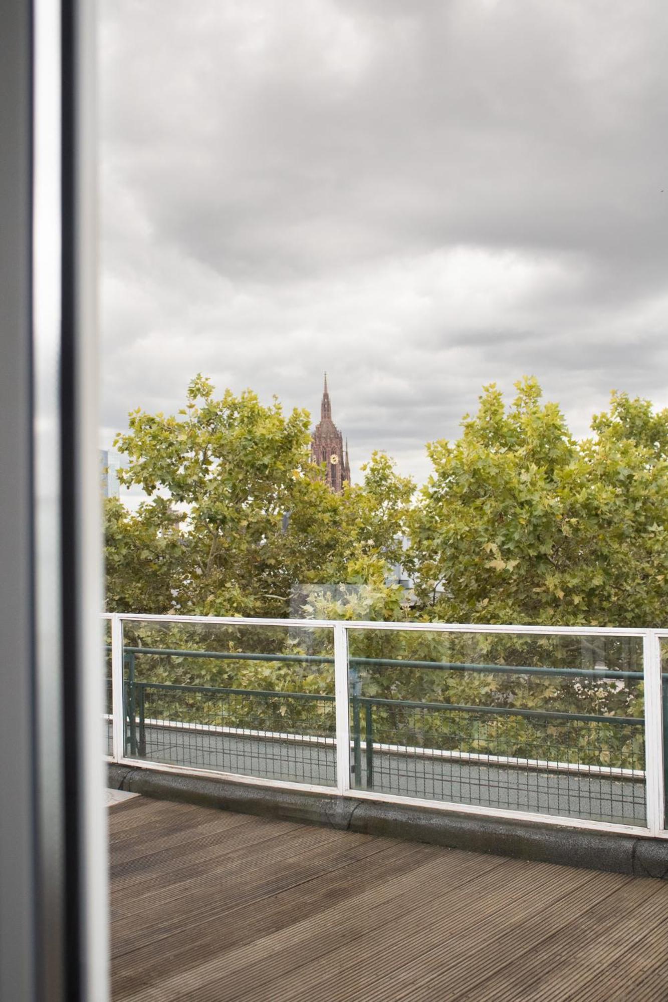 Design-Penthouse In Toplage! Frankfurt am Main Buitenkant foto